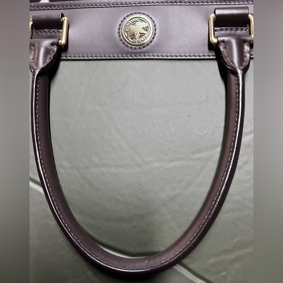 Vintage Hunting World Stylish Green Tote Bag - Picture 6 of 10